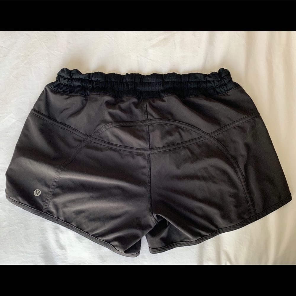 Black Lululemon shorts